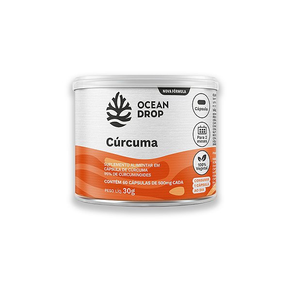 Cúrcuma Ocean Drop 60 Cápsulas