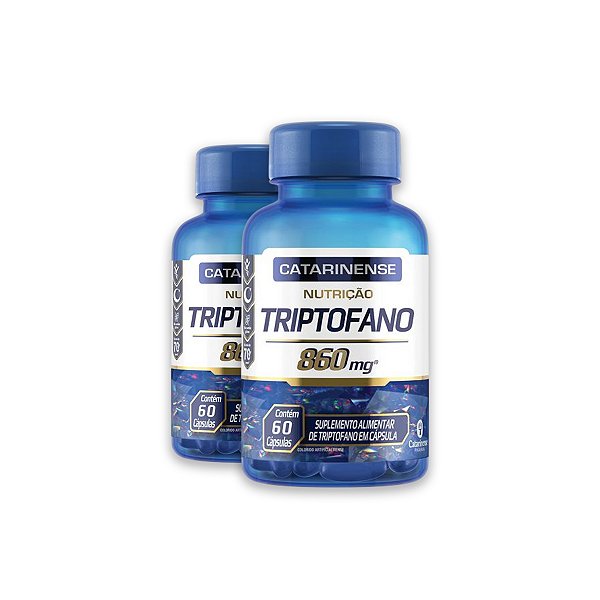 Kit 2 Triptofano Catarinense 60 Cápsulas