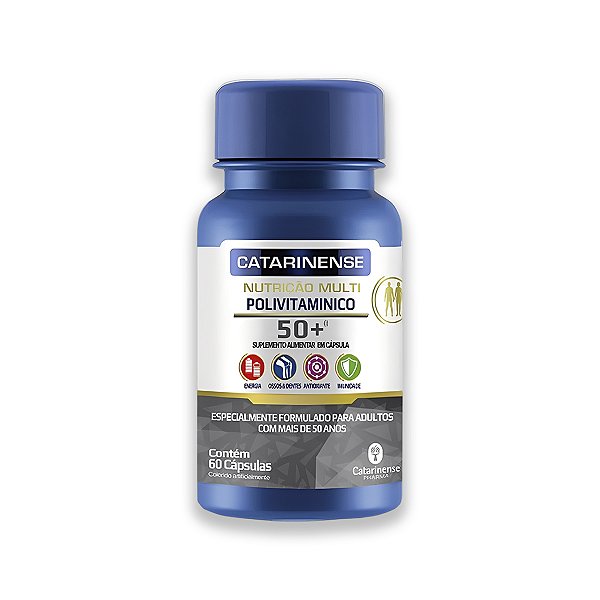 Polivitamínico Sênior +50 Catarinense 60 Cápsulas
