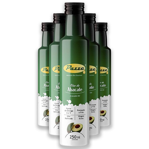 Kit 5 Óleo de Abacate Pazze 250ml
