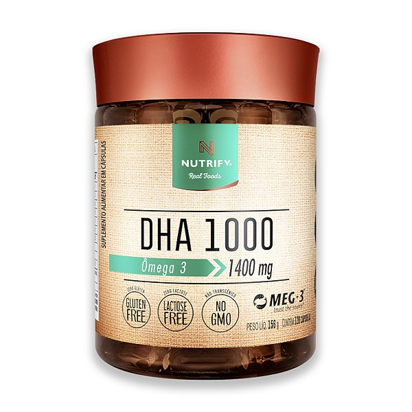 Ômega 3 DHA Nutrify 120 Cápsulas