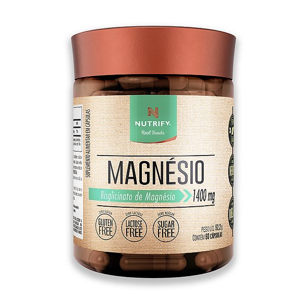 Magnésio Nutrify 60 Cápsulas