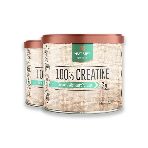 Kit 2 Creatina 100% Nutrify 300g