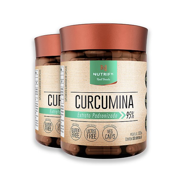 Kit 2 Cúrcuma Nutrify 30 Cápsulas