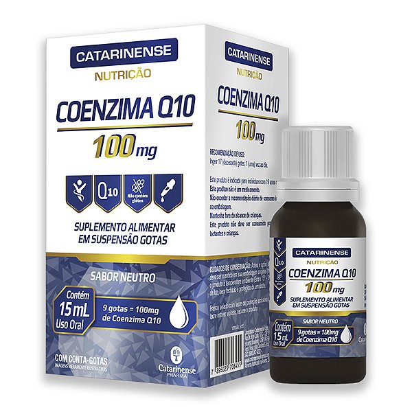 Coenzima Q10 100mg Catarinense 15ml