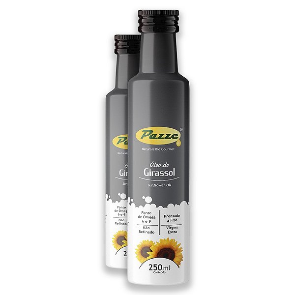 Kit 2 Óleo de Girassol 250ml Pazze