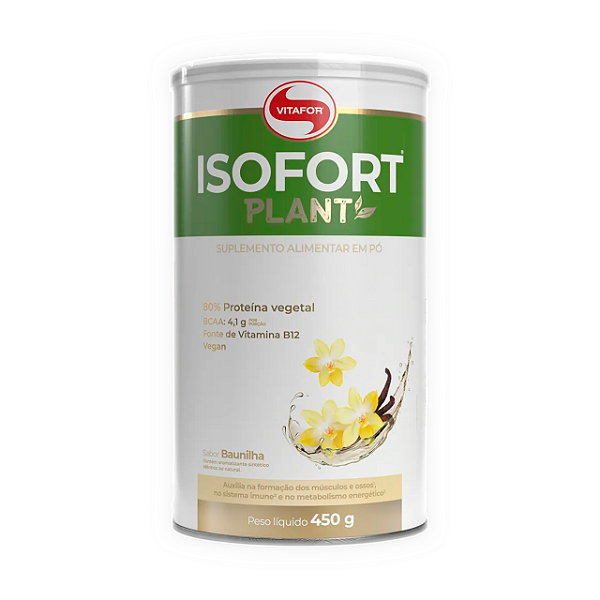 Isofort Plant Baunilha Vitafor 450g