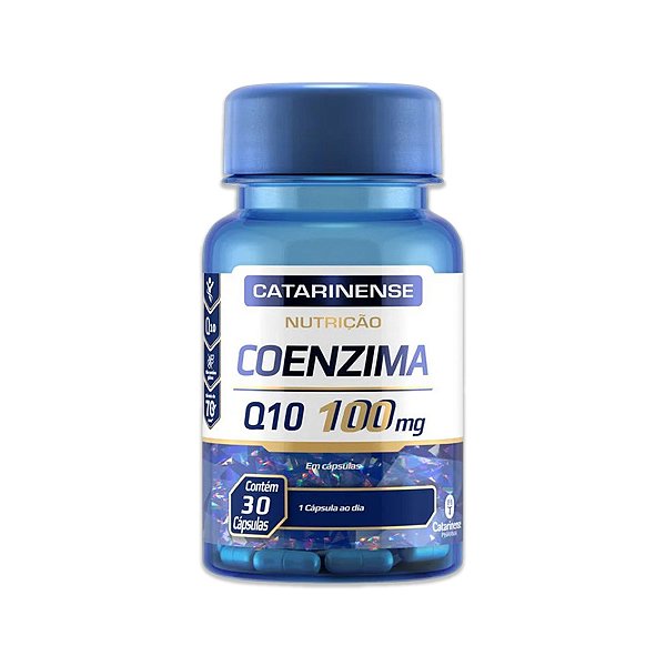 Coenzima Q10 100mg 30 Cápsulas Catarinense