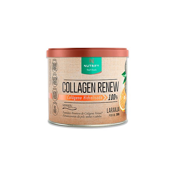 Collagen Renew Laranja Colágeno Nutrify 300g