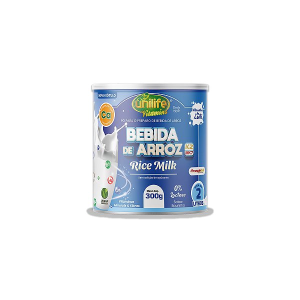 Bebida de Arroz Sabor Baunilha Unilife 300g