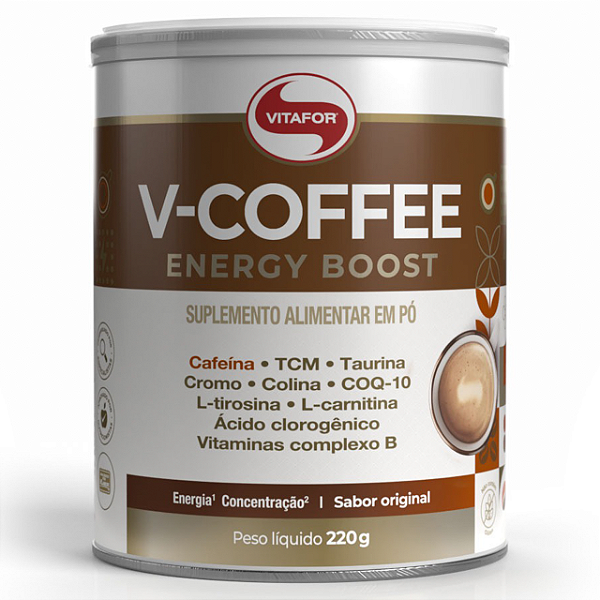 V-Coffe Vitafor Energy Boost 220g