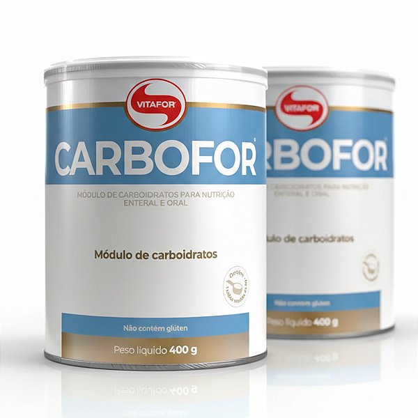 KIT 2 | Carbofor Módulo de Carboidratos Vitafor 400g