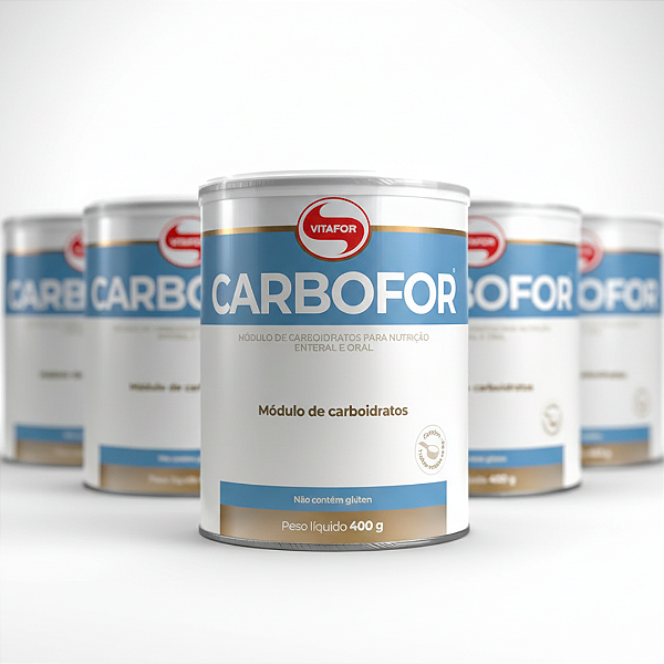 KIT 5 | Carbofor Módulo de Carboidratos Vitafor 400g