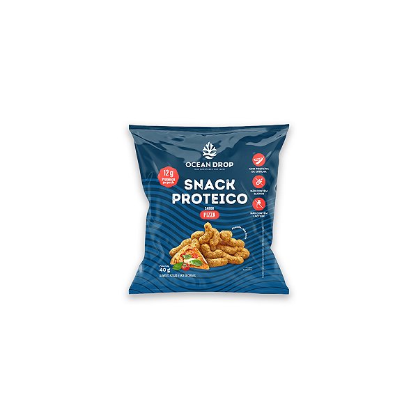 Snack Proteico Ocean Drop 40g Sabor Pizza