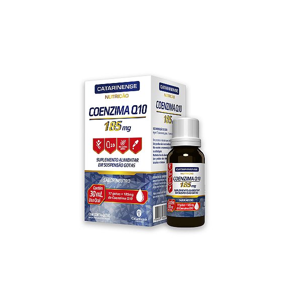 Coenzima Q10 185mg Catarinense 30ml