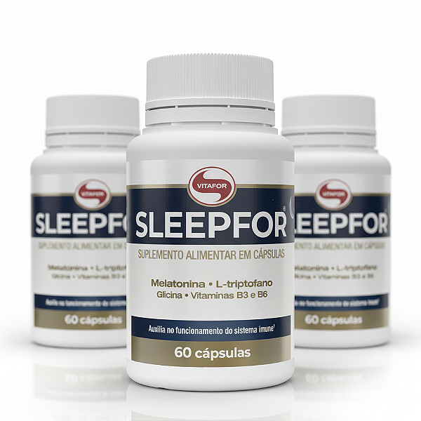KIT 3 Sleepfor 60 Cápsulas Vitafor