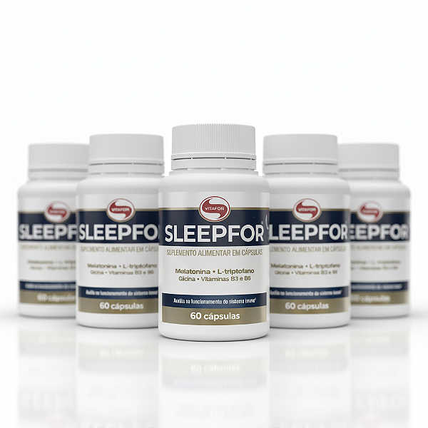 KIT 5 Sleepfor 60 Cápsulas Vitafor