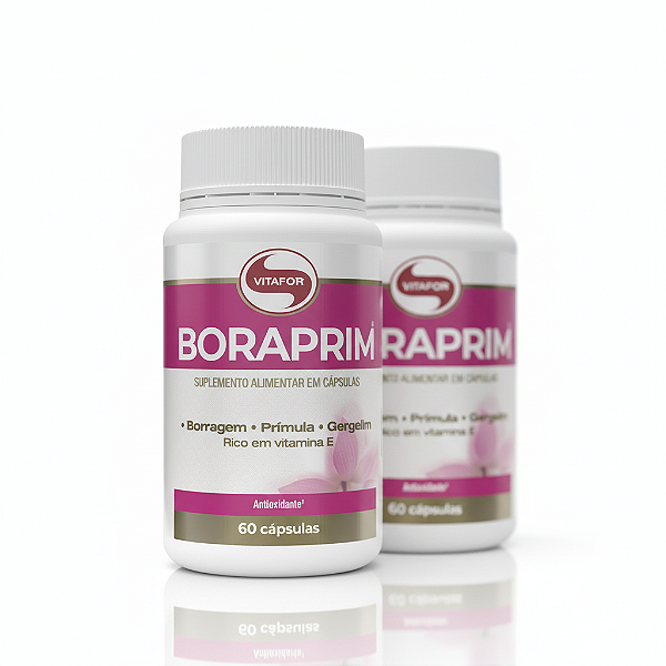 KIT 2 Boraprim 60 Cápsulas Vitafor