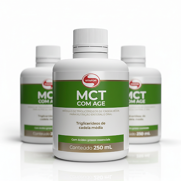 KIT 3 MCT com AGE 250ml Vitafor