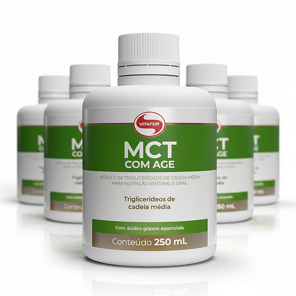 KIT 5 MCT com AGE 250ml Vitafor