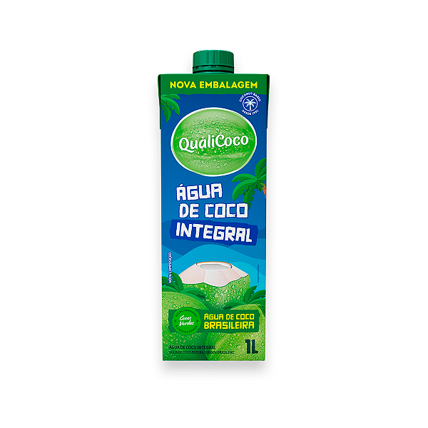 Água de coco Qualicoco Integral 1 Litro