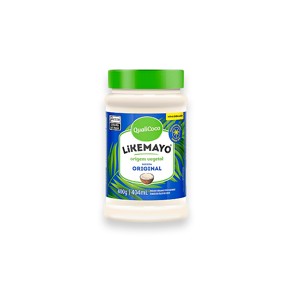 Maionese Likemayo Qualicoco 400g Molho Vegano