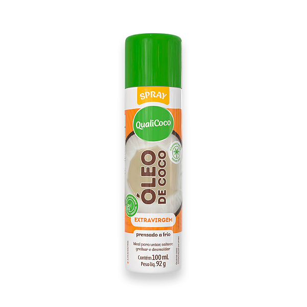 Óleo de Coco Spray Qualicoco Extravirgem 100ml