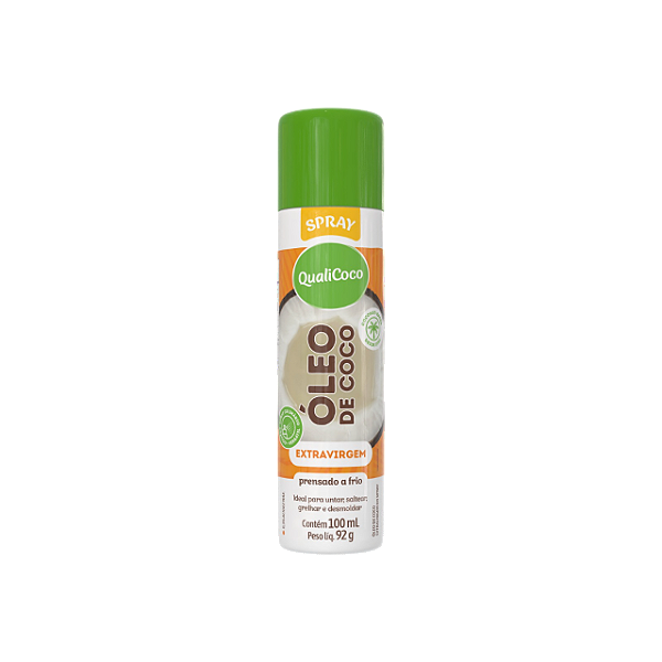 Óleo de Coco Spray Qualicoco Extravirgem 100ml