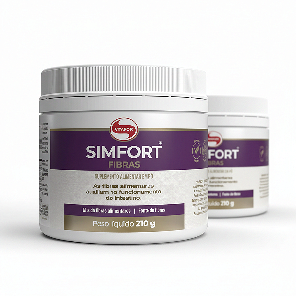 KIT 2 | SIMFORT Mix de Fibras Alimentares Vitafor 210g