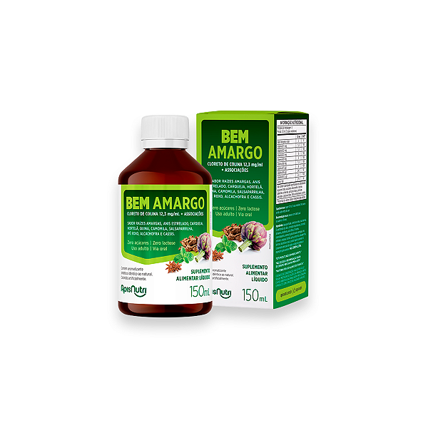 Bem Amargo Apisnutri 150ml Raízes Amargas