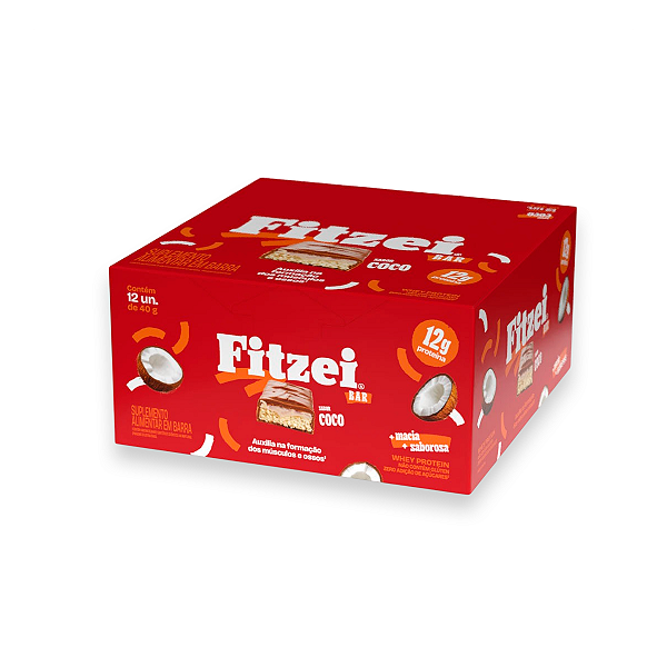 Fitzei Vitafor Proteína Coco 12 Unidades