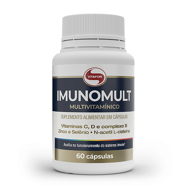 Multivitamínico Imunomult Vitafor 60Caps