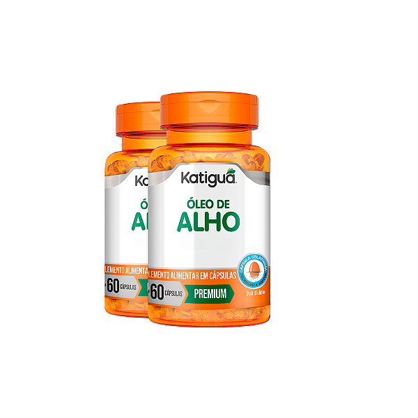 Kit 2 Óleo de Alho Katiguá 60 Cápsulas