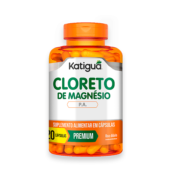 Cloreto de Magnésio Katiguá 120 Cápsulas