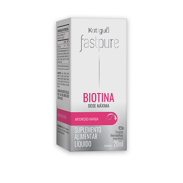 Fast Pure Biotina Dose Máxima Katiguá 20ml