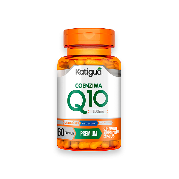 Coenzima Q10 Katiguá 100mg 60 Cápsulas