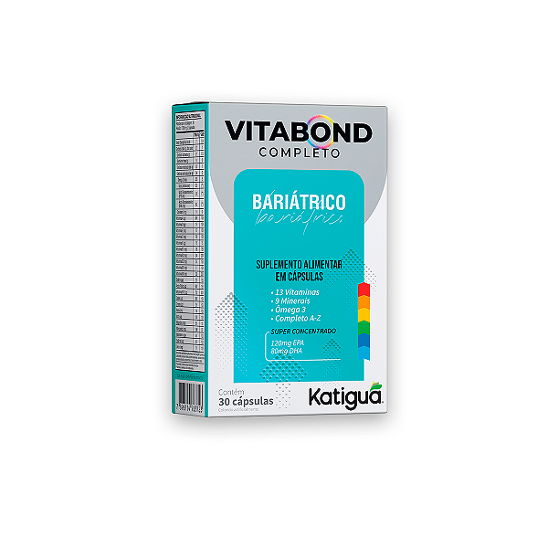 Vitabond Completo Bariômega Katiguá 60 Cápsulas