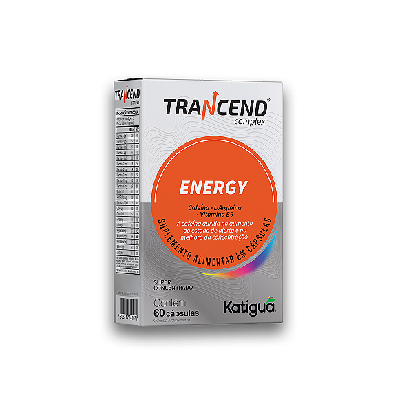 Trancend Completo Energia Katiguá 60 Cápsulas