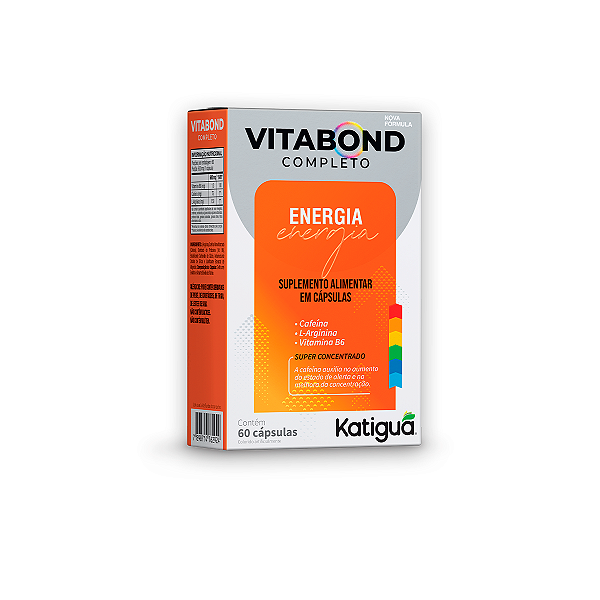 Vitabond Completo Energia Katiguá 60 Cápsulas