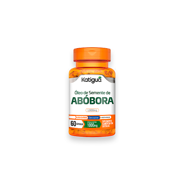 Óleo de Semente de Abóbora Katiguá 1000mg 60 Cápsulas