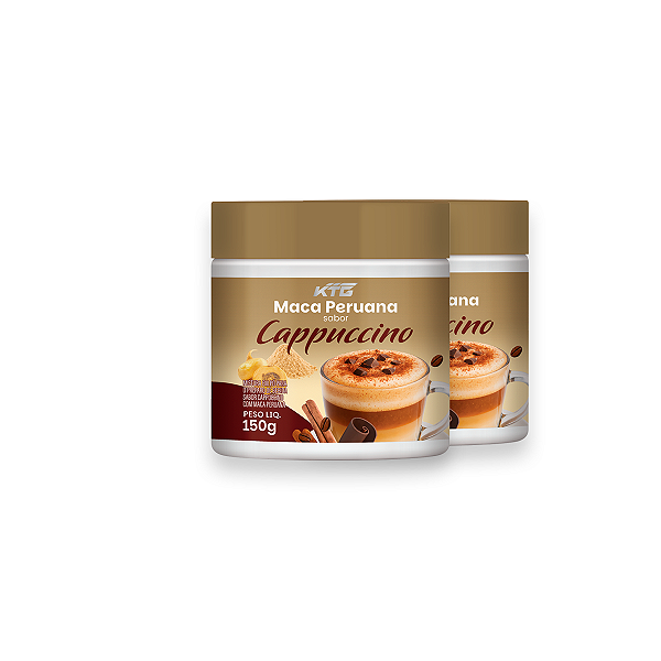 Kit 2 Maca Peruana Cappuccino Katiguá 150g
