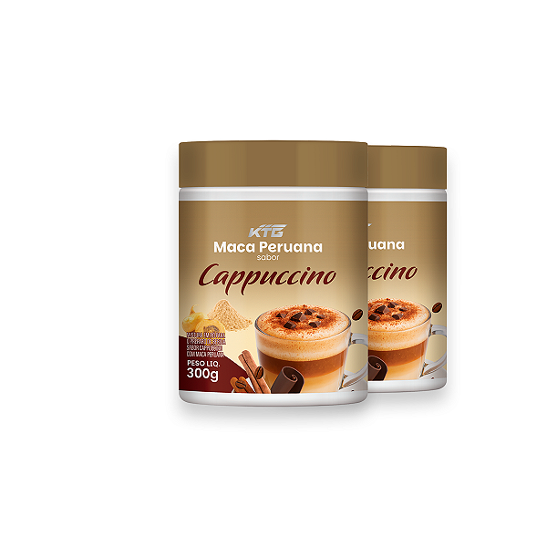 Kit 2 Maca Peruana Cappuccino Katiguá 300g