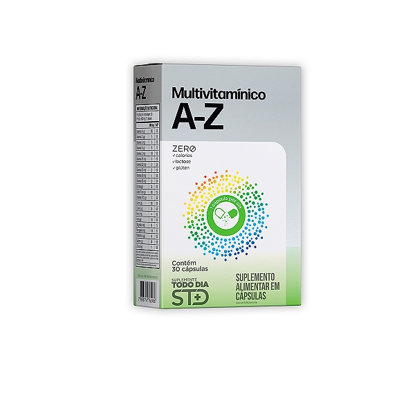 STD Multivitamínico A-Z Katiguá 30 Cápsulas