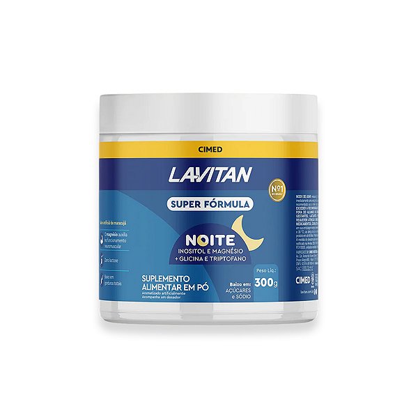 Super Fórmula Noite Lavitan Maracujá em Pó 300g