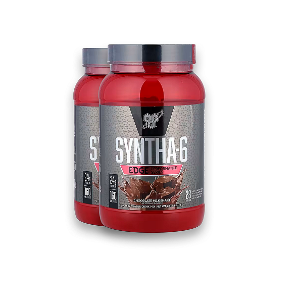 Kit 2 Syntha 6 Optimum Nutrition Chocolate Milkshake 1.12Kg