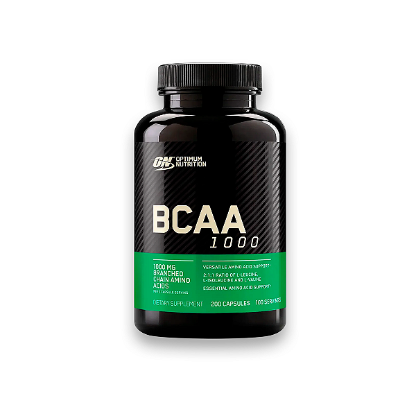 BCAA 1000 Optimum Nutrition 200 Cápsulas