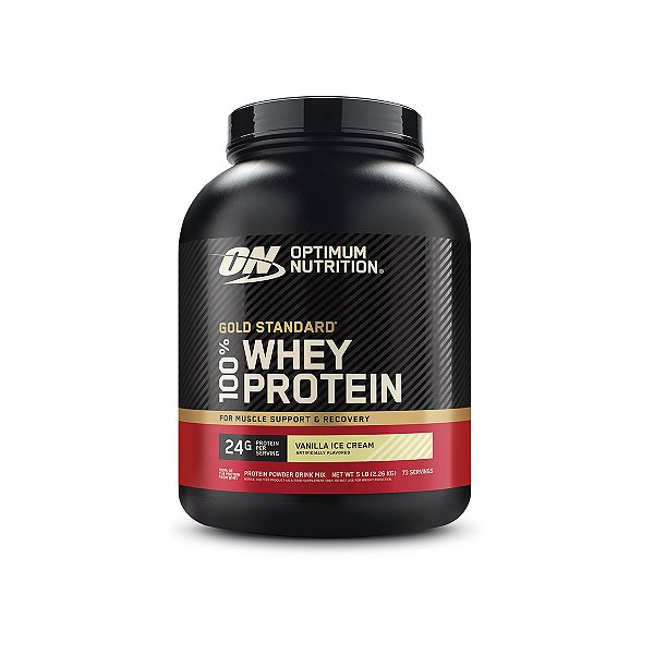 Whey Gold Standard Optimum Nutrition Baunilha 2.26Kg