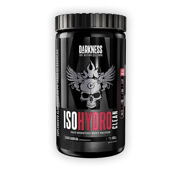 Whey Protein Iso Hydro Darkness Baunilha 900g
