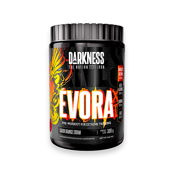 Pré Treino Évora XT Darkness Orange Storm 300g