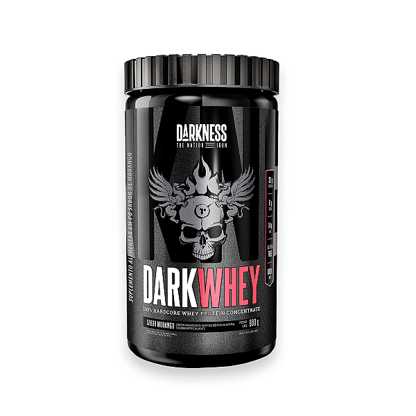 Whey Protein DarkWhey 100% Darkness Morango 900g